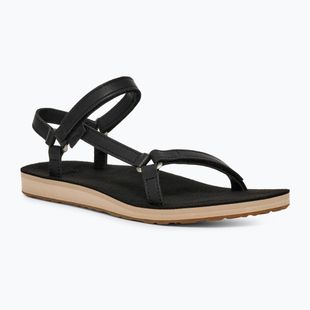 Damen-Sandalen Teva Original Universal Slim Leather black/tan