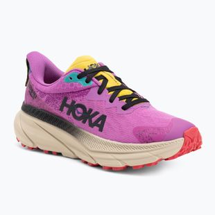 Laufschuhe Damen HOKA Challenger 7 GTX superbloom/oatmeal