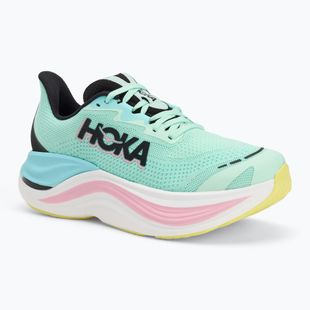 Laufschuhe Damen HOKA Skyward X mint fluorite/blue spark