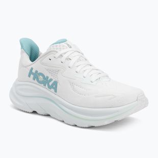 Damen Laufschuhe HOKA Clifton 10 weiß/cielo blau