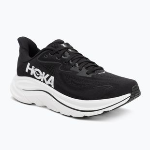 Herren Laufschuhe HOKA Clifton 10 Wide schwarz/weiss