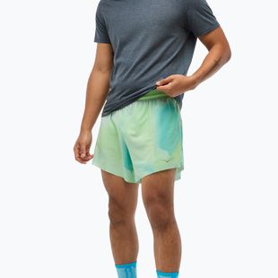Laufshorts Herren HOKA Glide With Brief 5" tart apple mist