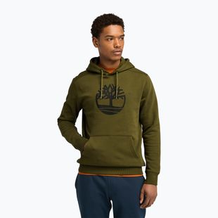 Hoodie Herren Timberland Tree Logo Hoodie dark olive