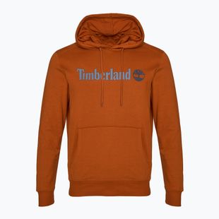 Hoodie Herren Timberland Linear Logo Hoodie umber