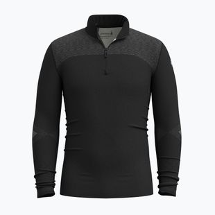 Thermoaktiver Sweatshirt Hoodie Herren Smartwool Intraknit Thermal Merino Base Layer 1/4 Zip black/white