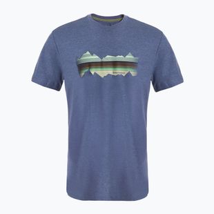 Trekking-Shirt Smartwool Mountain Horizon Graphic Tee nightfall blue