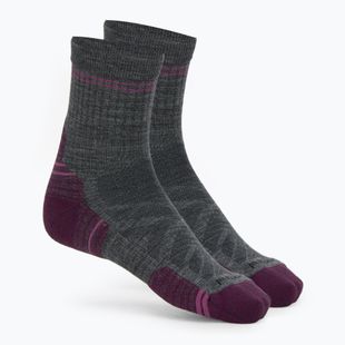 Socken Damen Samrtwool Hike Targeted Cushion Mid Crew medium gray