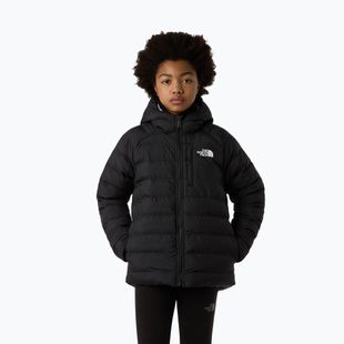 Daunenjacke Kinder The North Face Reversible Perrito Hooded black/smoked pearl
