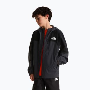 Kinder-Regenjacke The North Face Teen Hike Packable Shell tnf black/asphalt grey