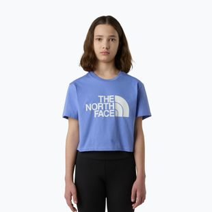 Shirt Kinder The North Face Crop Easy Tee virtual blue