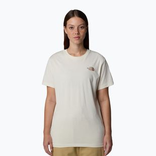 Shirt Damen The North Face Box Nse Relaxed Tee white dune/latt