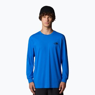 Longsleeve Herren The North Face Box Nse Tee heroblue/tnfblk