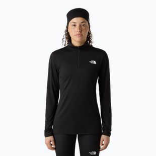Shirt Damen The North Face Flex 1/4 Zip Slim black