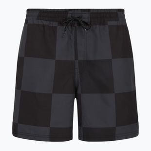 Herren Vans Primary Checkerboard Elastic Boardshort schwarz/asphalt