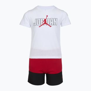 Kinder-Set Nike Jordan Stacked Mixed gym red