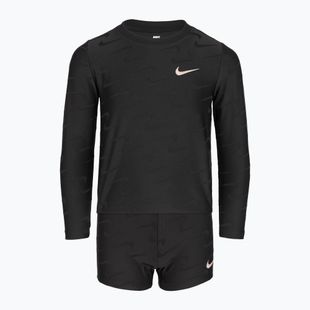 Kinder-Trainingsanzug Nike Swoosh Motion Club Ls Dk Smoke Grey