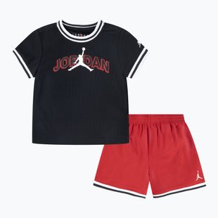 Kinder-Set Nike Jordan Matching Taping Mesh gym red