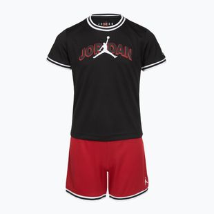 Kinder-Set Nike Jordan Matching Taping Mesh gym red