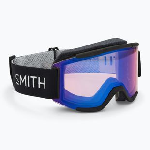 Skibrille Smith Squad black/chromapop pro photochromic blue mirror
