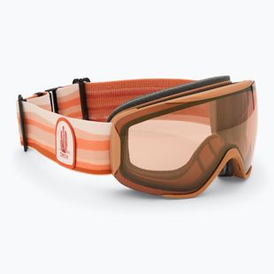 Skibrille Smith Moment mirage/chromapop pro photochromic gold mirror