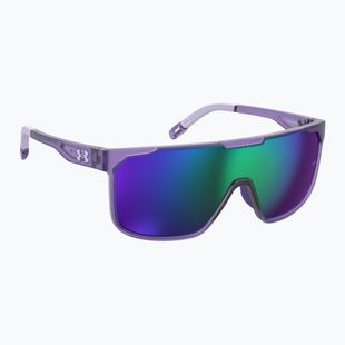 Under Armour Define/G S3 matte violett/grüne Mehrschicht-Sonnenbrille für Männer