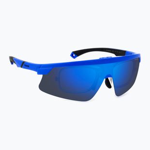 Polaroid PLD 7056/CI/S matt blau/blauer Spiegel polarisierte Herren-Sonnenbrille