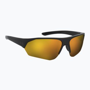 Under Armour UA 7000/S S3 mattschwarz Gold/Goldspiegel Kindersonnenbrille