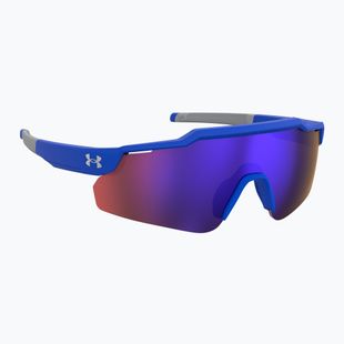 Under Armour Levelup Jr S3 matt blau grau/infrarot Kindersonnenbrille
