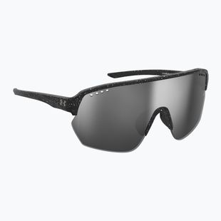 Under Armour Gamedat II/G S3 Muster schwarz-weiß/silberne Spiegel-Sonnenbrille