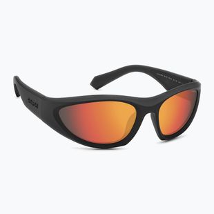 Polaroid PLD 2165/S mattschwarze rot/rote mehrschichtige polarisierte Sonnenbrille