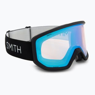 Skibrille Smith Transfer black/blue sensor mirror