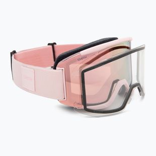 Skibrille  Smith Squad carnation/chrp everyday rose gold mirror/clear