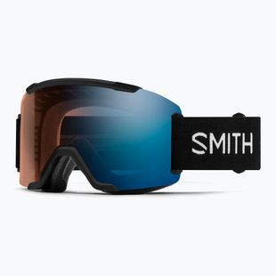 Skibrille Smith Squad S3-S1 black/chromapop pro photochromic blue mirror