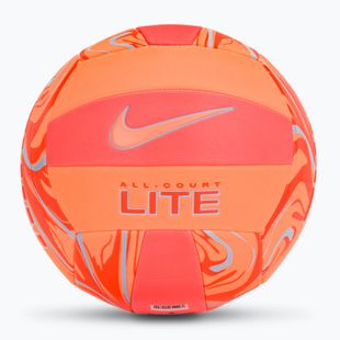 Volleyball Nike All Court Lite Volleyball Deflated size 5 orange pulse/hot lava/aluminum