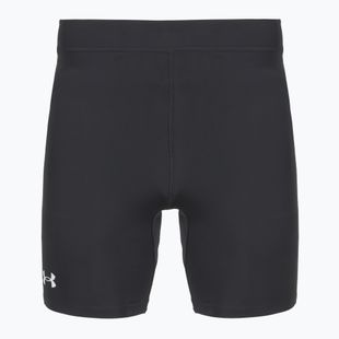Laufleggings für Herren Under Armour Launch Half Tights black/black/metallic silver