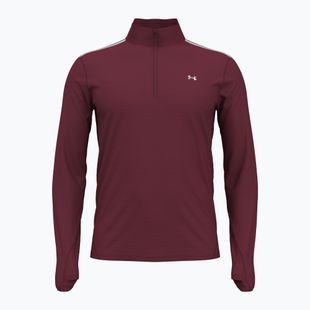 Lauf Sweatshirt Hoodie Herren Under Armour Vanish CW 1/4 Zip cardinal/reflective