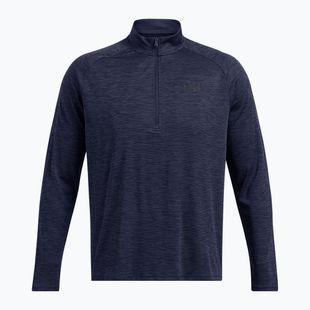 Herrenpullover Under Armour Tech Textured 1/2 Zip midnight navy/black
