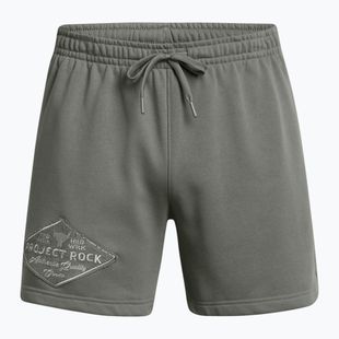 Trainings Shorts Herren Under Armour Project Rock HWT clay green