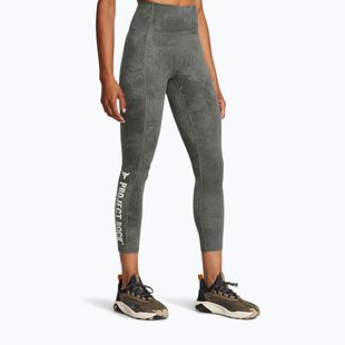 Trainingsleggings Damen Under Armour Project Rock clay green / silt
