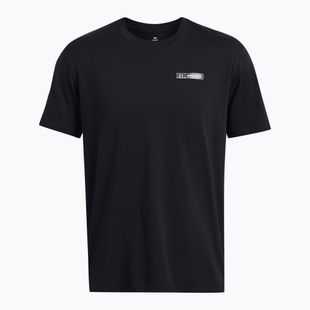 Herren-T-Shirt Under Armour HW Armour Label black/black/black