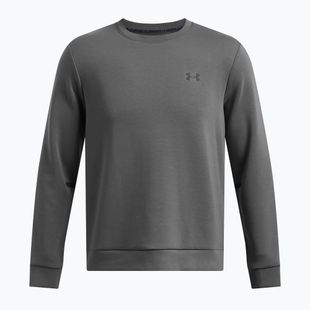 Herren Under Armour Unstoppable Fleece Crew Kapuzenpullover castlerock/schwarz