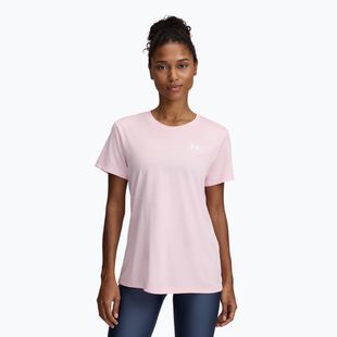 Trainingsshirt Damen Under Armour Tech C-Twist prime pink/white