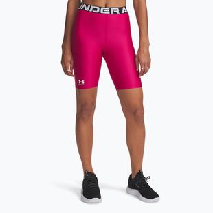 Damen Shorts Under Armour HG Authentics 8in shaded fuchsia / white