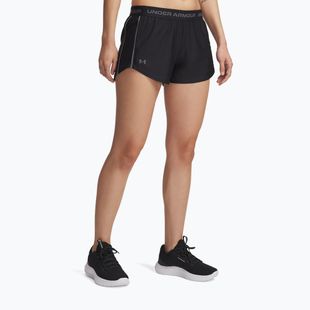 Damen Shorts Under Armour Tech Play Up black/castlerock