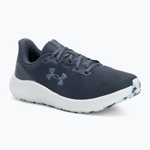 Laufschuhe Damen Under Armour Charged Pursuit 4 downpour gray/downpour gray/metallic gravel