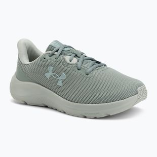Laufschuhe Damen Under Armour Charged Pursuit 4 silica green/silica green/metallic silica