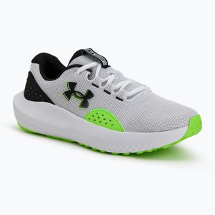 Laufschuhe Herren Under Armour Charged Surge 4 white/hyper green/black