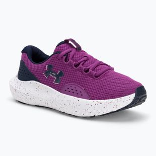 Laufschuhe Damen Under Armour Charged Surge 4 andromeda purple/midnight navy/midnight navy