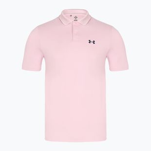 Polohemd Herren Under Armour Matchplay Polo prime pink/midnight navy