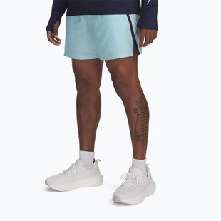 Laufshorts Herren Under Armour Launch 5" stream / midnight navy / reflective